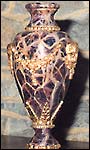 marble effect lampstands - click to enlarge